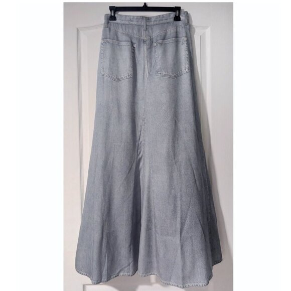 rag & bone | Liquid Miramar Maxi Skirt In Posy - Picture 4 of 12